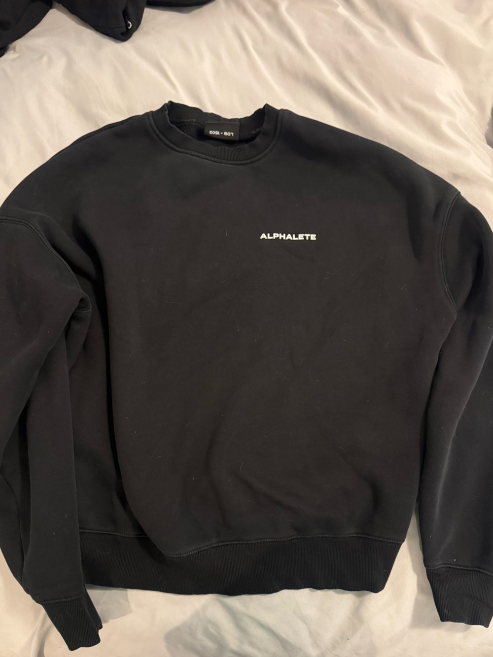 Alphalete Black Crewneck Sweatshirt